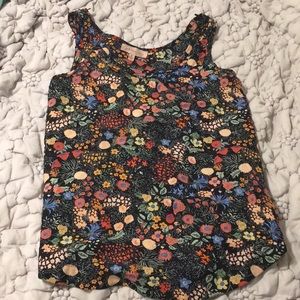 Floral tank top